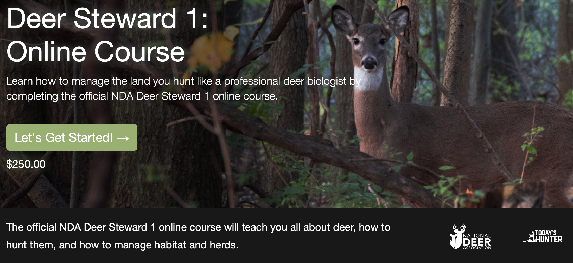 Online Deer Steward Courses